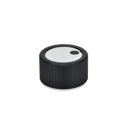 Otto Ganter Control Knob Aluminum, GN 726